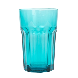 IKEA宜家 博克尔透明玻璃杯喝水大杯钢化玻璃防滑啤酒杯简约厚实