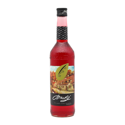 拜伯里重瓣红玫瑰风味糖浆700ml