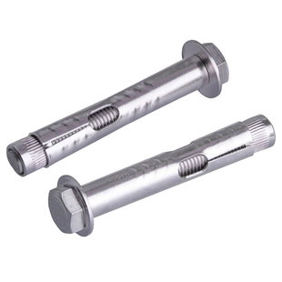 304不锈钢膨胀螺丝外六角内膨胀螺栓吊装拉爆螺丝爆炸M6M8M10M12