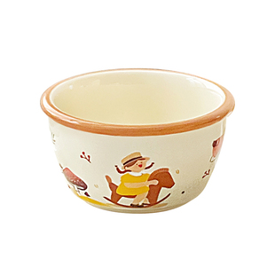 一家人卡通陶瓷餐具吃米饭碗套装情侣家用个人儿童专用汤碗酸奶碗