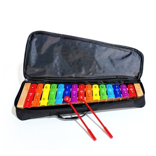 榉木15音C调铝板琴铝片琴敲琴送琴包敲棒儿童小学生教学专业乐器