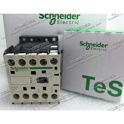 议价原装正品施耐德 中间控制接触器CA3KN22ED CA3-KN22ED DC48V
