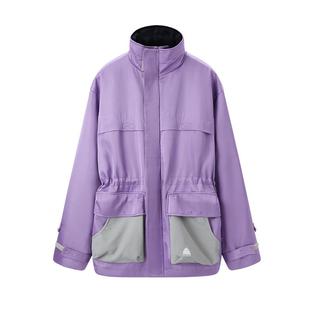 张颜齐黄俊捷同款8ON8男女同款春宽松尼龙夹克风衣外套高级感上衣