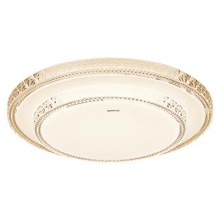 欧普照明LED吸顶灯主卧室灯圆形简约现代房间灯书房室内灯具 星钻