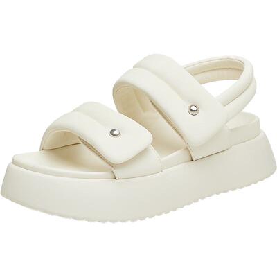 天美意夏季新款厚底休闲百搭沙滩鞋老爹运动女凉鞋KD029BL4