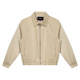 CLIMAX VISION缎面光泽质感老钱风短宽廓形翻领夹克外套男款