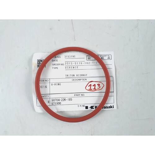 ORing PN 9070422K185 971900 For Kawasaki 8S60MCE Genuine Par