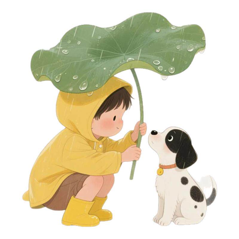 治愈小女孩墙贴贴纸卧室客厅房间软装墙贴