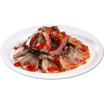 红膏酱青蟹即食腌制海鲜三门青蟹韩国风味酱蟹活蟹酱香500g左右