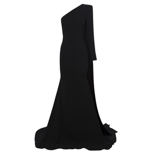 气质晚礼服2025新款高端大气年会女宴会主持人晚装连衣裙长款显瘦