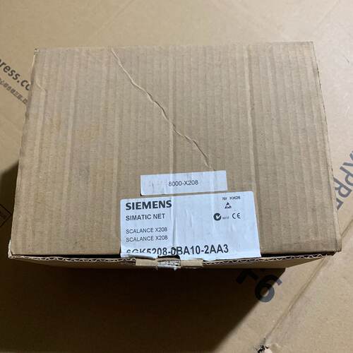 询价-交换机6GK5208-0BA10-2AA3仅开封，