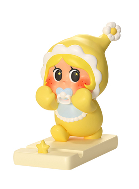 星星人手机支架办公室桌面摆件