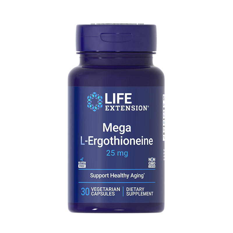 沿寿LIFE专利麦角硫因25mg胶囊99.99%高纯度口服美容VC官方旗舰店