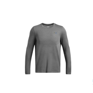 安德玛 UA RUSH Seamless男子速干跑步训练运动长袖T恤1379282