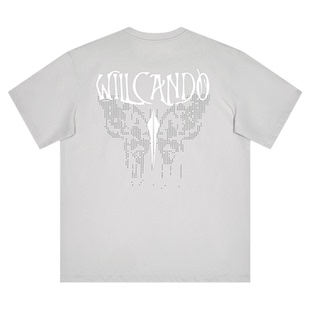 有志者UZIS美式篮球运动短袖男新款潮流宽松凉感透气跑步T恤蝶影2