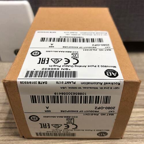 议价2080-OF2模拟输出罗克韦尔Allen-Bradley全新Micro800  2080O