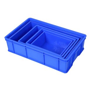 零件盒周转箱塑料物料盒收纳盒配件箱塑料盒胶框五金长方形工具盒