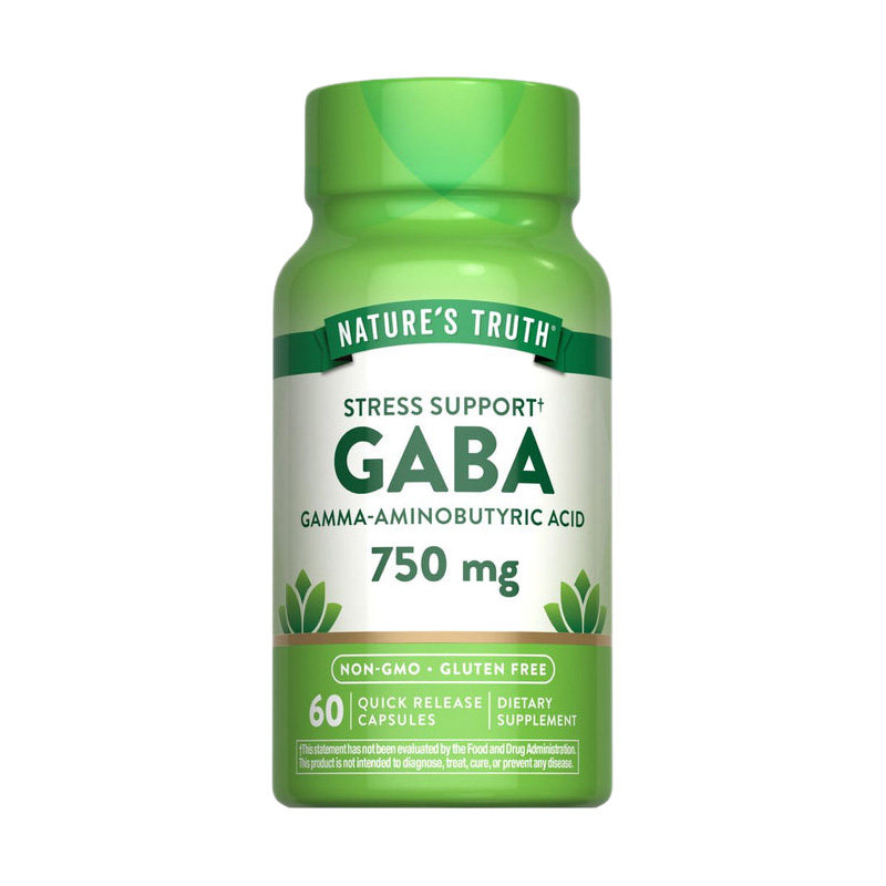 美国自然之珍晚安gaba睡眠非褪黑素软糖入睡安眠神器成人熬夜