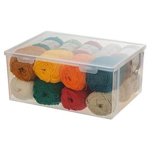 毛线收纳盒置物架手工毛线团收纳柜子放针线毛线球收纳盒子毛线架