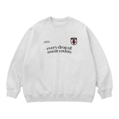 复古刺绣章VMCL圆领套头卫衣