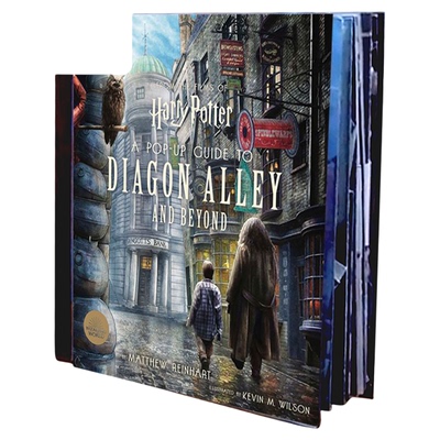 哈利波特立体书 穿越对角巷 英版精装 英文原版 Harry Potter A Pop Up Guide to Diagon Alley and Beyond 哈利波特周边