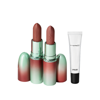 【直播专享】MAC/魅可倒计时礼盒绮闪曼波假日限定口红唇膏唇蜜