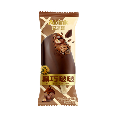 10支黑巧啵啵流心巧克力雪糕