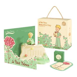 马克图布小王子玫瑰万年日历新年生日礼物送女生朋友摆件情人节