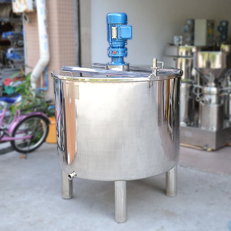 立式不锈钢液体搅拌桶果汁饮料混合高速搅拌桶电动食品粉液搅拌罐