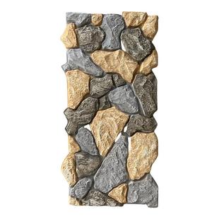 pu石皮乱形石城堡石pu仿石材饰面板文化石背景墙外墙仿石砖护墙板