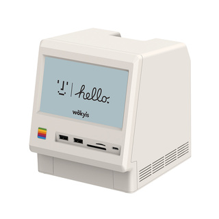 Wokyis复古麦金塔硬盘盒扩展坞Macmini m4专属80Gbps兼容雷电4/5