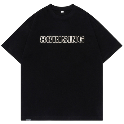 沙一汀同款88rising复古宽松T恤