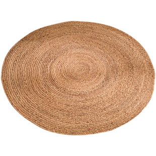 [纯手工 天然野生蒲草垫] 能水洗草编垫子地毯瑜珈垫原生态松弛感