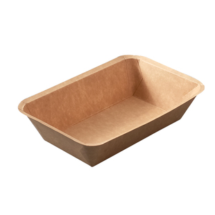 一次性餐盘烧烤野餐碟牛皮纸托盘食品级生鲜纸盘餐具小吃加厚餐盒