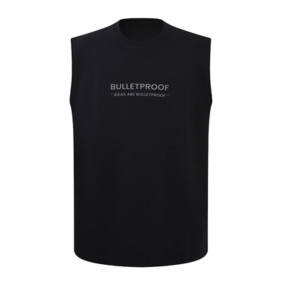 极简CHEERLESS无袖背心字母印花