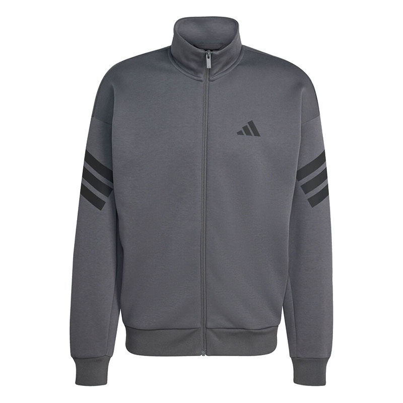 滔搏丨adidas阿迪达斯男子三条纹立领运动休闲夹克外套KD5235