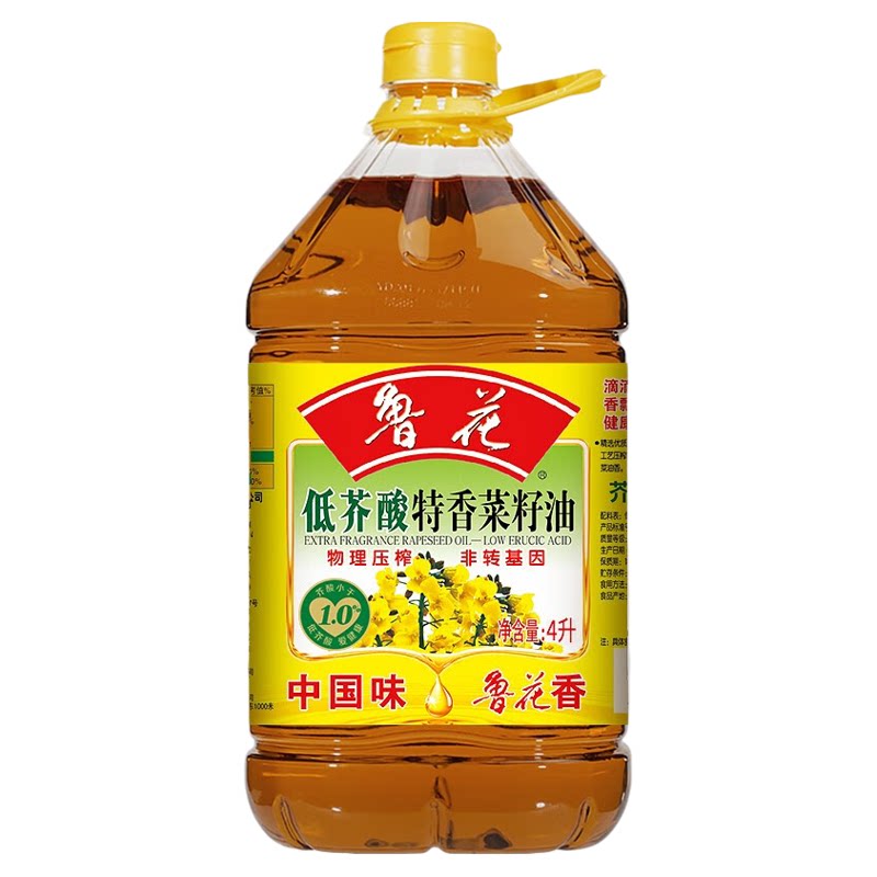 非转基因食用油鲁花特香菜籽油