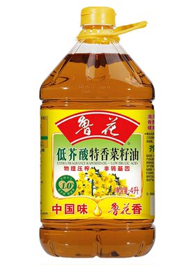 非转基因食用油鲁花特香菜籽油