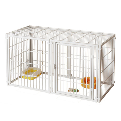狗围栏中小型犬封顶防猫狗挡板栅栏超大猫狗笼子大型犬种鸡笼兔笼
