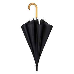 天堂伞加大直杆商务伞实木弯柄长柄伞加固加厚抗风大伞可定制印刷