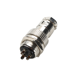 重强航空插头19M-23456789 10 11 12 14 15芯GX20连接器开孔19mm