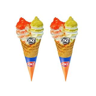 【电子卡券】DQ 2份双头怪华夫甜脆甜筒冰激凌雪糕 【谨防诈骗】