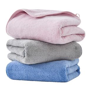 洁丽雅浴巾家用成人男女情侣比纯棉吸水浴巾大毛巾A类柔软可裹