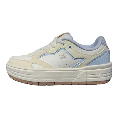 安踏运动皎月女子撞色板鞋休闲鞋