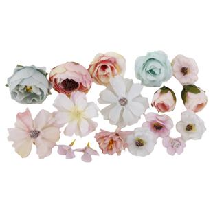 diy手工花环胸花材料包 汉服头饰发饰服饰辅料 婚庆布置花墙装饰