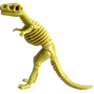 恐龙骨头化石骨架静态动物模型骨骼儿童考古玩具套餐环保材质摆件