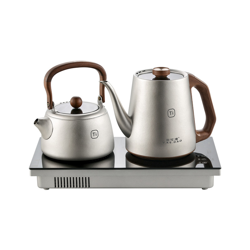 微可道纯钛结晶烧水壶2026新电茶炉/煮茶器/茶饮