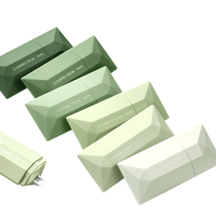 渐变修正带高颜值女生初中学生用开学好物大容量学生实惠装顺滑静音涂改带小学生改正带文具学习用品修改带