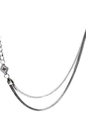 YUSTUDIO钛钢不掉色男女同款颈链