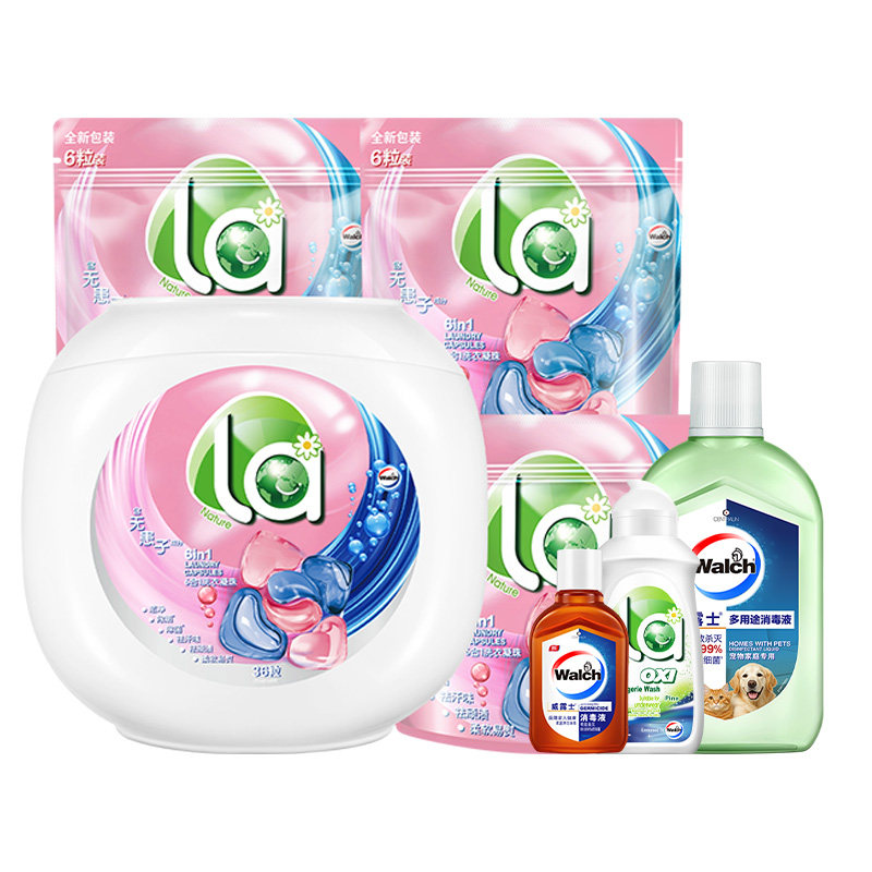 la天然无患子6in1洗衣凝珠